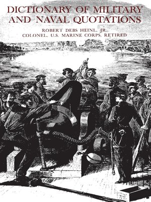 cover image of Dictionary of Military and Naval Quotations